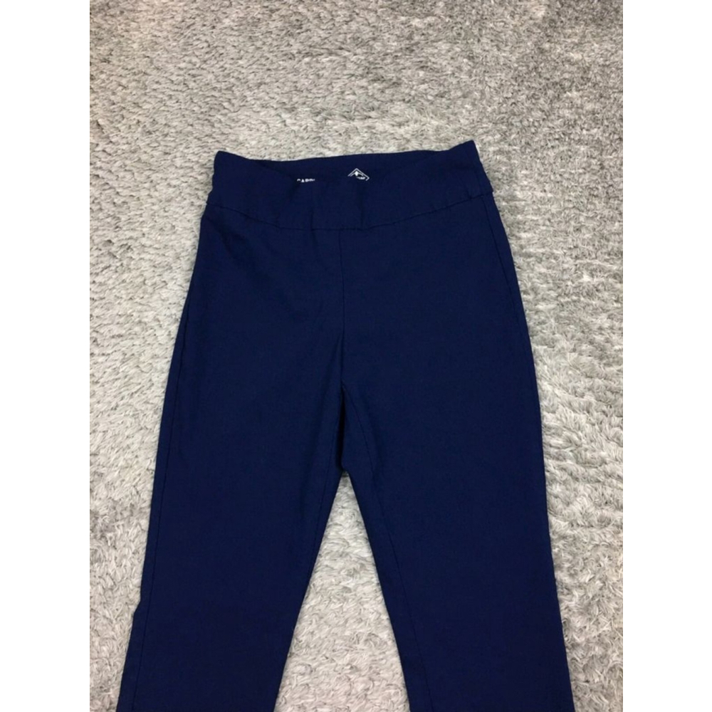 St. John's Bay Capri Pants Blue sz 6 - Picture 2 of 5